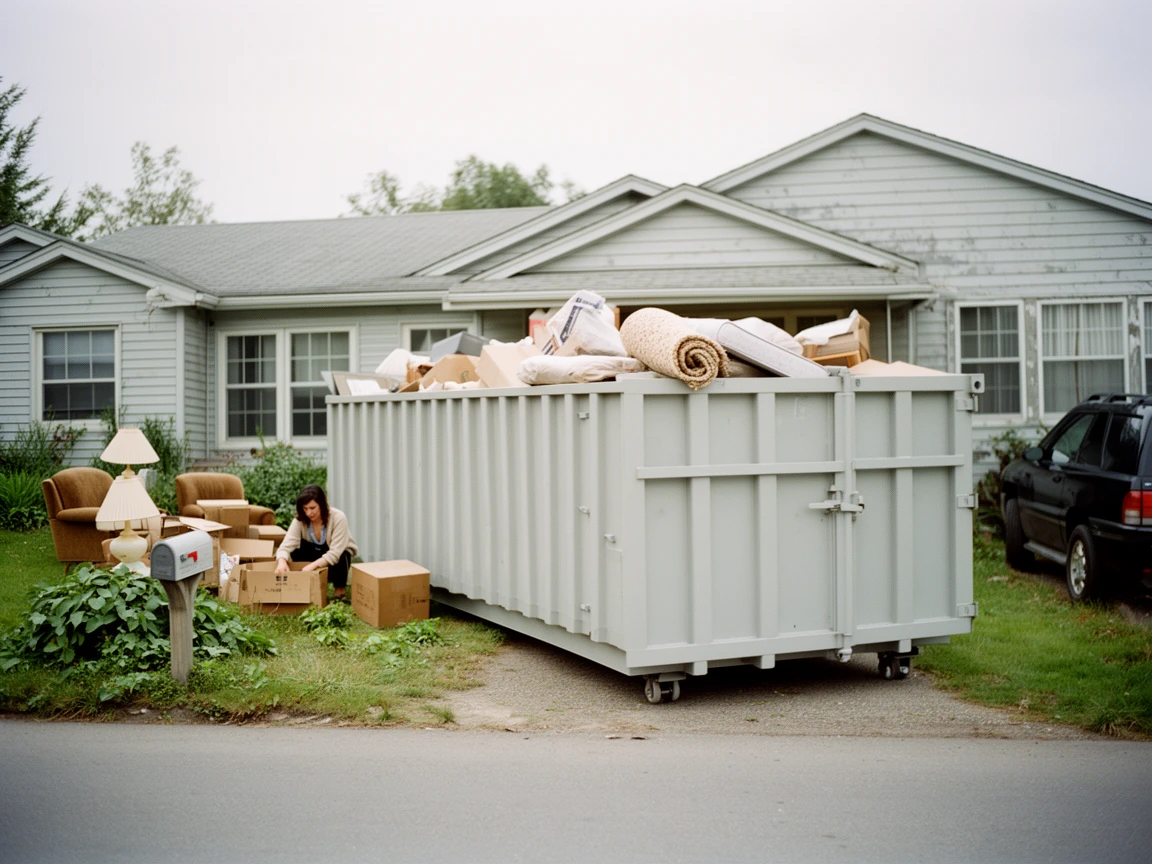 Estate Cleanout Dumpster Rental