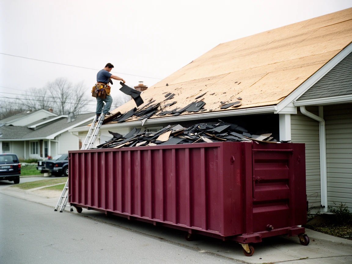 Roofing Dumpster Rental